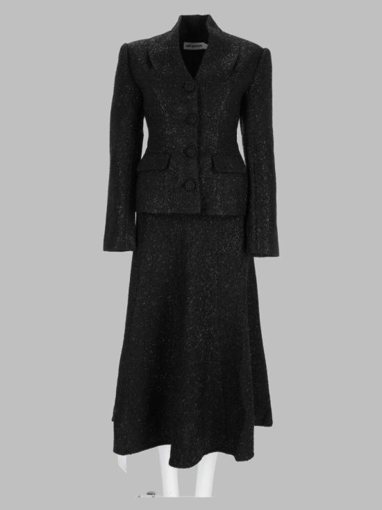 26FW 셀프 포트레이트 원피스 AW26 056M B BLACK