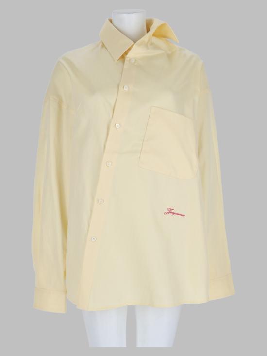 26FW 자크뮈스 블라우스/셔츠 SHW00086AW0 0553210 YELLOW