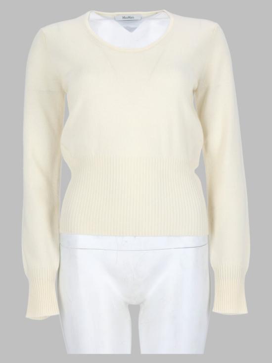 26FW 막스마라 탑 2621366142600 047F001 WHITE