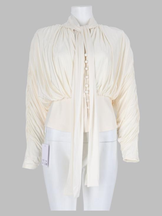 26FW 셀프 포트레이트 탑 AW26 009TB C CREAM IVORY