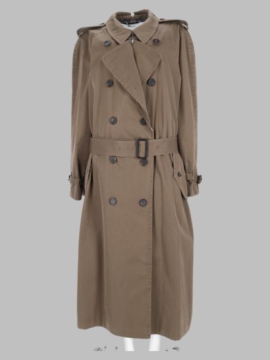 26FW 마르지엘라 트렌치 코트 S51AH0209 M35241727 BROWN