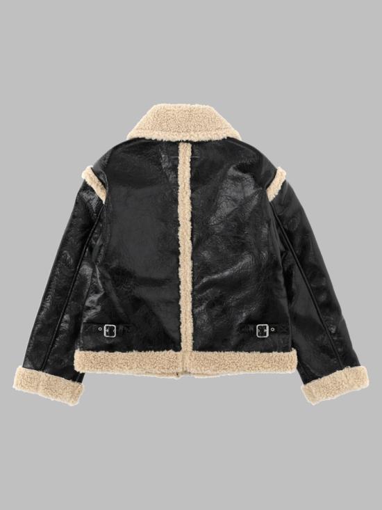 26FW [키즈] MM6 메종마르지엘라 캐주얼 자켓 M61126K MM08JM6900 BLACK - MM6 MAISON MARGIELA