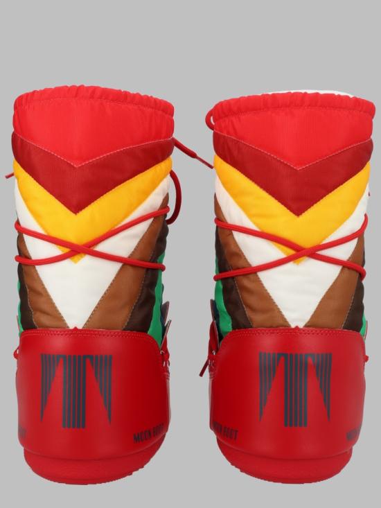 26FW [키즈] 문부츠 미들 부츠 80D3400320K D001 RED - MOON BOOT