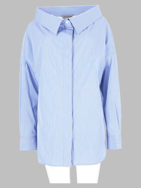 26FW 발렌시아가 블라우스/셔츠 A009OO TUM284202 BLUE