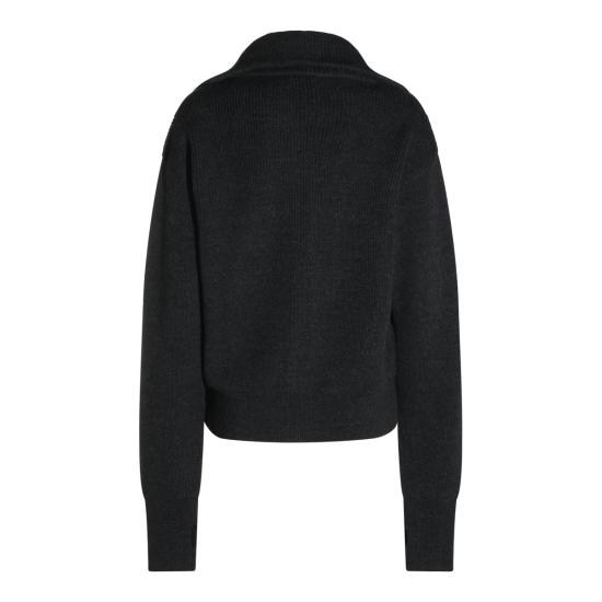 26FW 르메르 버진 울지퍼 가디건 PO0051 LK1068BK300 ASH MELANGE - LEMAIRE
