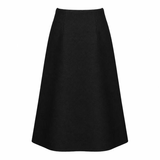 26FW 펜디 미디 스커트 FQ7757 B1U1F0QA1 NERO - FENDI