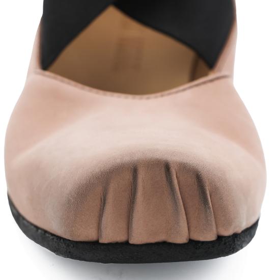 26FW 우마 왕 플랫 슈즈 US9003 UW059 ROSE BLACK - UMA WANG