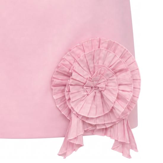 26FW 블루마린 숏 스커트 RF6050T8864 62126 AZALEA PINK - BLUMARINE