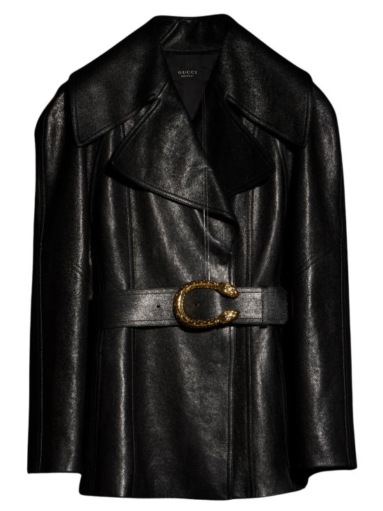 26FW 구찌 코트 864822 XNBC11000 BLACK