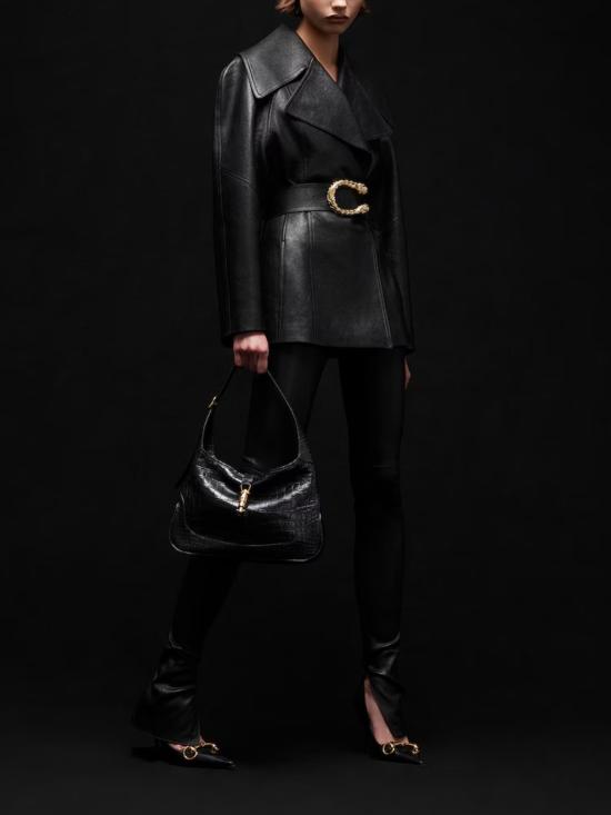 26FW 구찌 코트 864822 XNBC11000 BLACK - GUCCI