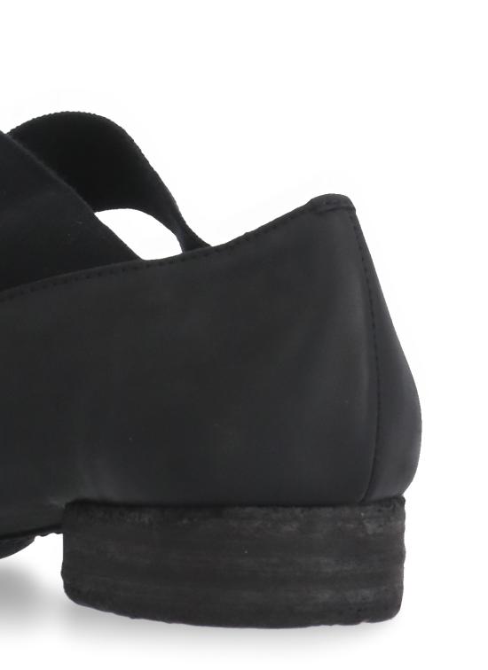 26FW 우마 왕 플랫 슈즈 US9001 UW900 BLACK - UMA WANG
