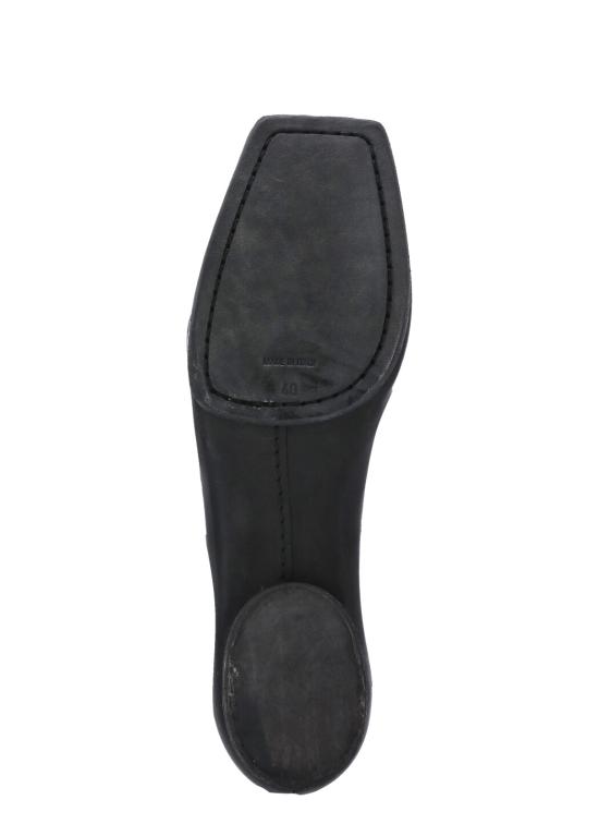 26FW 우마 왕 플랫 슈즈 US9001 UW900 BLACK - UMA WANG