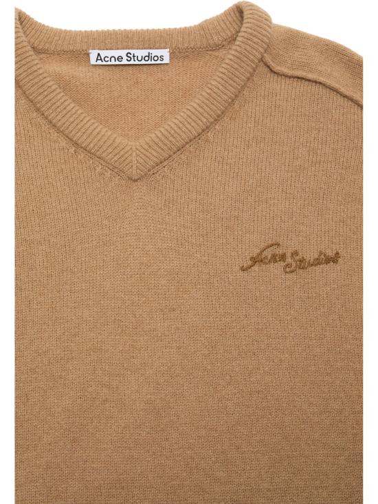 26FW 아크네 스튜디오 긴팔 티셔츠 B60419 KNIT000008ALJ BEIGE - ACNE STUDIOS