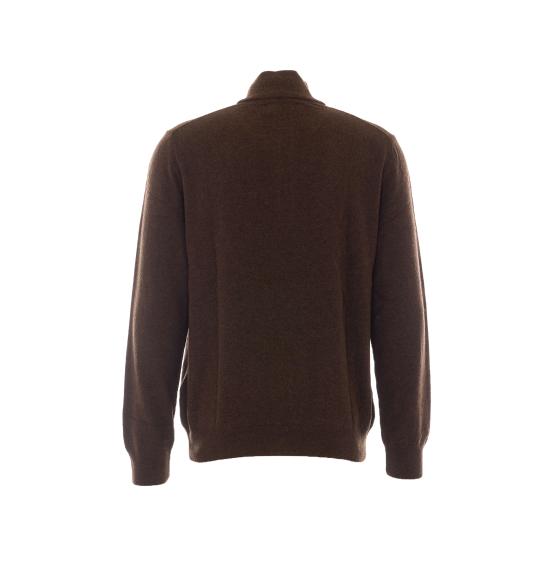 26FW 폴로 랄프로렌 집업 니트 710876756503 CINNAMON BROWN HEATHER - POLO RALPH LAUREN