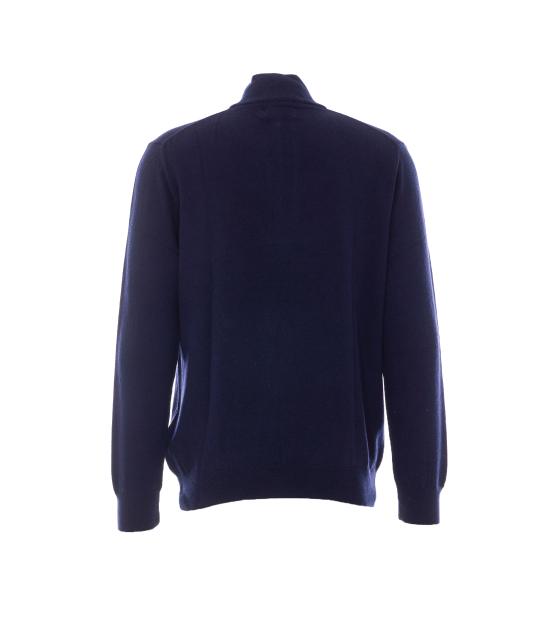 26FW 폴로 랄프로렌 집업 니트 710876756001 HUNTER NAVY BLUE - POLO RALPH LAUREN