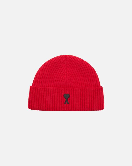  아미 ADC 숏 비니 UBO006 018 A252 RUBY RED BLACK