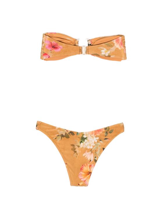 26FW 짐머만 비치웨어 8102WSS263 THBS TAN HIBISCUS - ZIMMERMANN