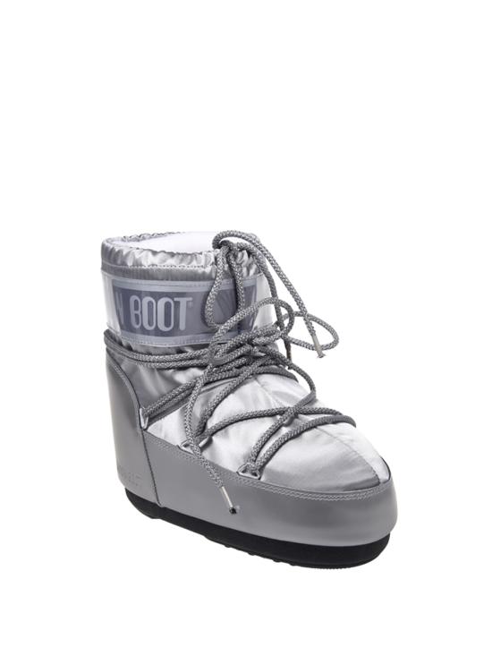 26FW 문부츠 아이콘 나일론 로우 부츠 80D1409350 H001 SILVER - MOON BOOT