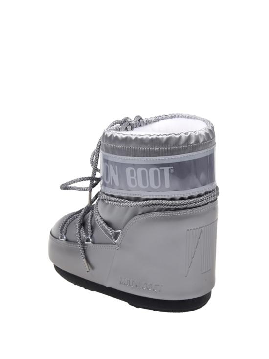 26FW 문부츠 아이콘 나일론 로우 부츠 80D1409350 H001 SILVER - MOON BOOT