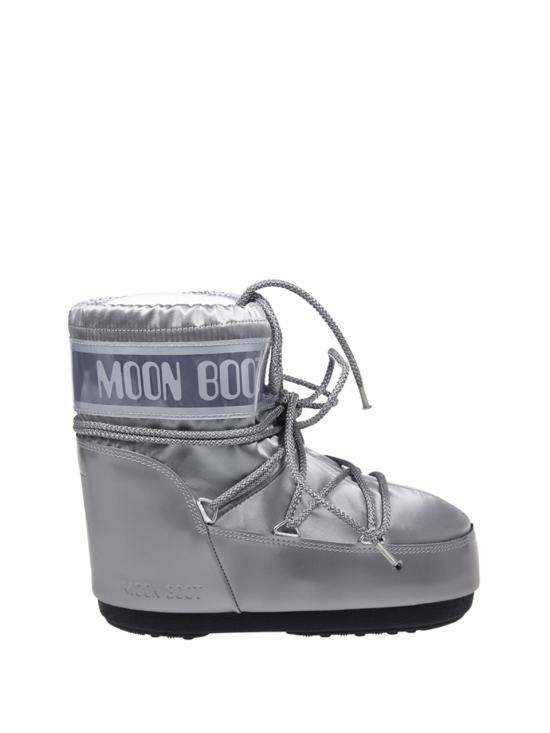 26FW 문부츠 아이콘 나일론 로우 부츠 80D1409350 H001 SILVER