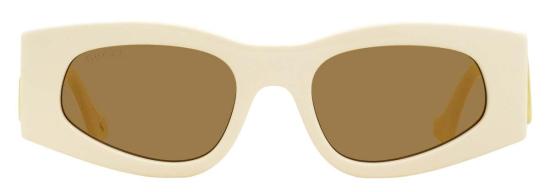  구찌 안경 테이퍼드 오벌 GG1754 S003 52mm 아세테이트 선글라스 아이보리 - GUCCI