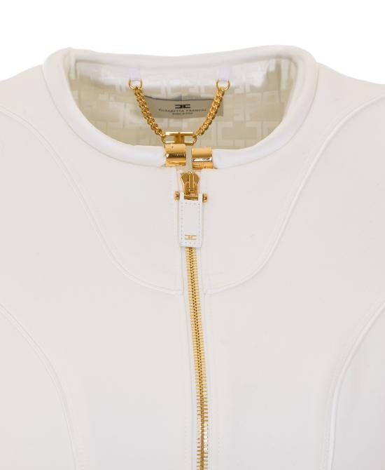 26FW 엘리자베타프랜치 수트 자켓 GI25167E2 360 WHITE - ELISABETTA FRANCHI