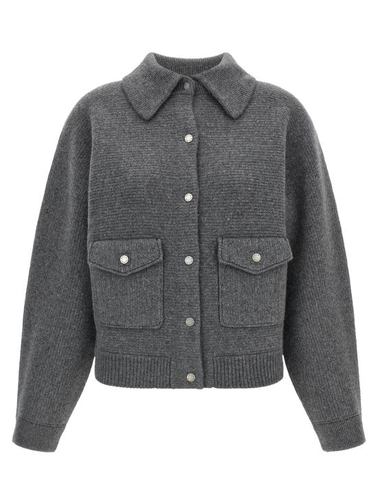 26FW 게스트 인 레지던스 봄버 자켓 W48335JHCHARCOAL Gray