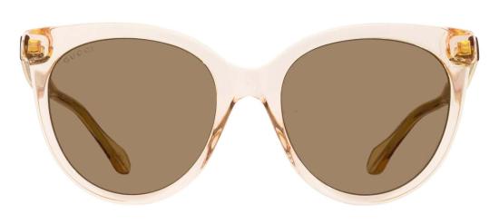  구찌 안경 GG0565 S004 타원형 54mm 선글라스 핑크 - GUCCI