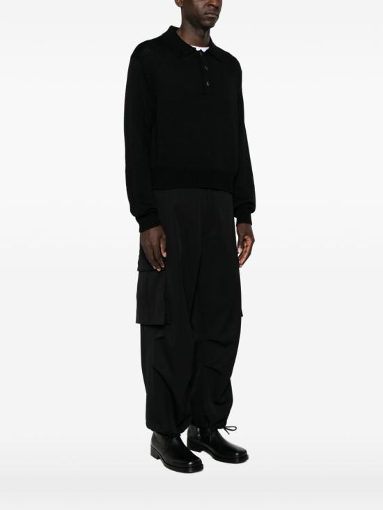 26FW 나인인더모닝 폴로 티셔츠 9FW26OSC01T30 NERO - NINE IN THE MORNING