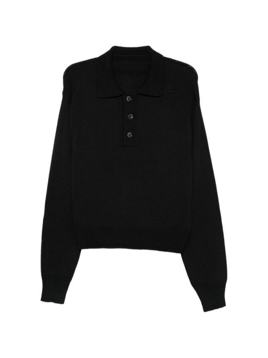 26FW 나인인더모닝 폴로 티셔츠 9FW26OSC01T30 NERO