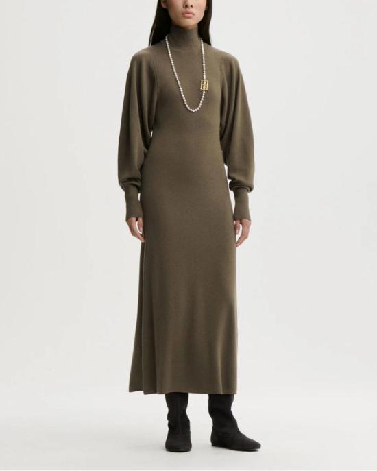  바이말렌비거 롱 원피스 By Malene Birger Menna 드레스 그린 - BY MALENE BIRGER