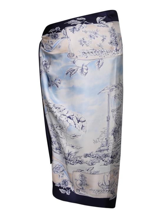 27FW 살바토레 페라가모 스커트 795150 321286 001 Blue - SALVATORE FERRAGAMO