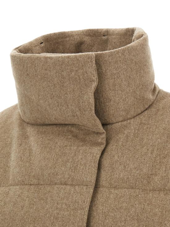 26FW 이브살로몬 패딩 27W27WFV01169U09WA2303 Beige - YVES SALOMON