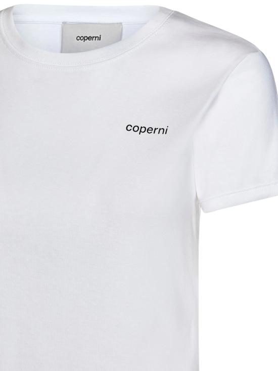 26FW 코페르니 반팔 티셔츠 COPJS07F5012 WHTBLK WHITE AND BLACK - COPERNI