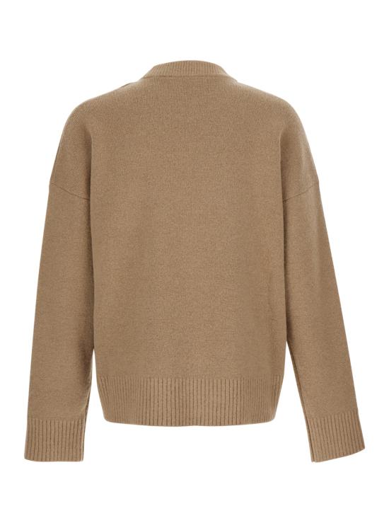 26FW 아미 ADC 크루넥 스웨터 UKS836KN0135A278 Beige - AMI