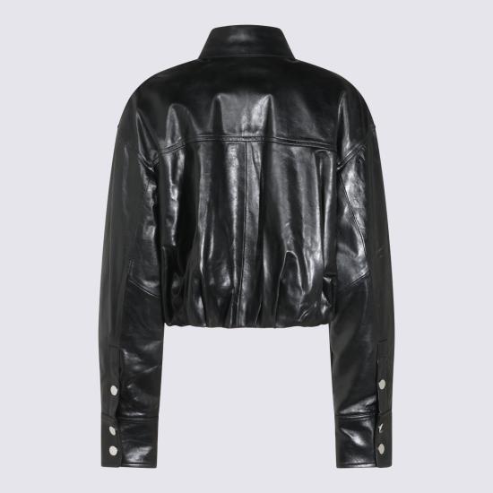 26FW 스포트막스 가죽 자켓 2622446022600 45056F003 NERO - SPORTMAX