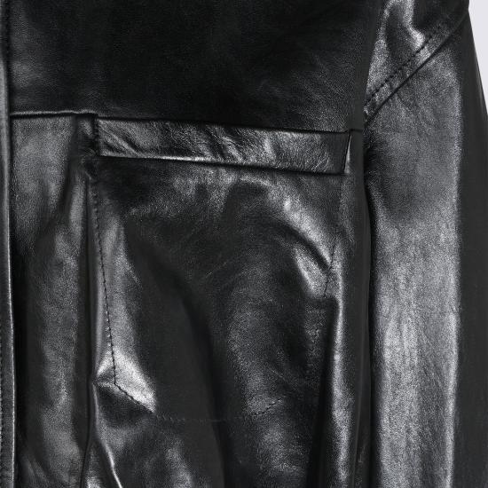 26FW 스포트막스 가죽 자켓 2622446022600 45056F003 NERO - SPORTMAX