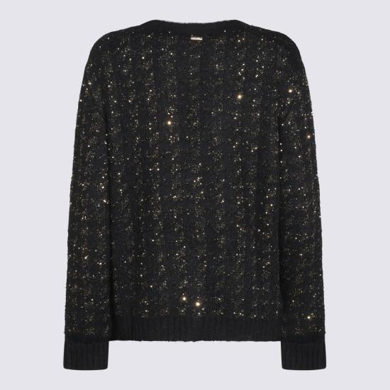 26FW 트윈셋 스웨터 262TP3360 S2214113926 NERO ORO - TWINSET