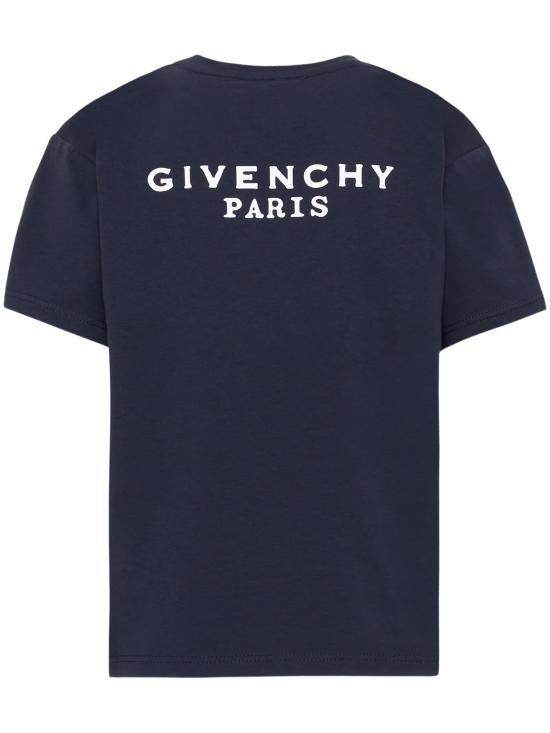 26FW [키즈] 지방시 티셔츠 H31280 853 NAVY - GIVENCHY