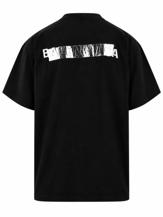 26FW 발렌시아가 반팔 티셔츠 850345 TVVE21000 BLACK - BALENCIAGA