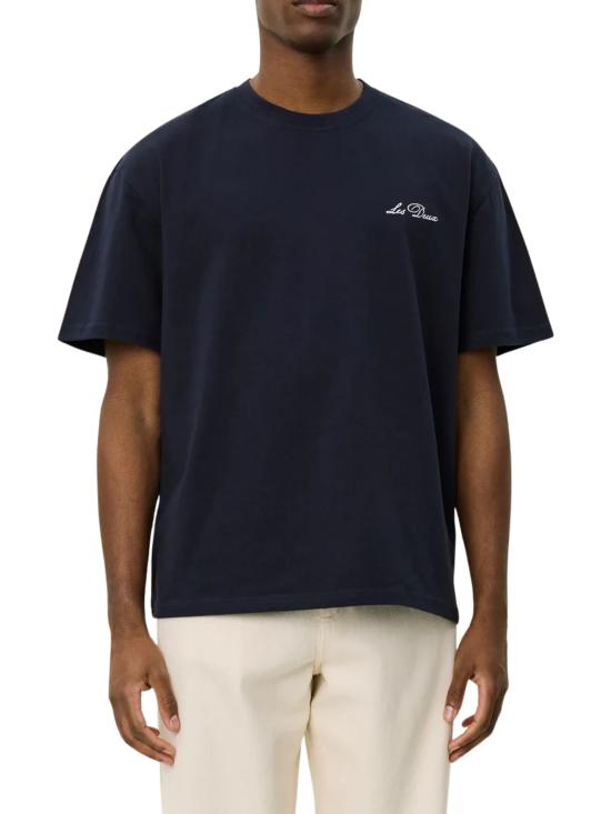 26FW 레듀 반팔 티셔츠 100101222 460201 NAVY - LES DEUX