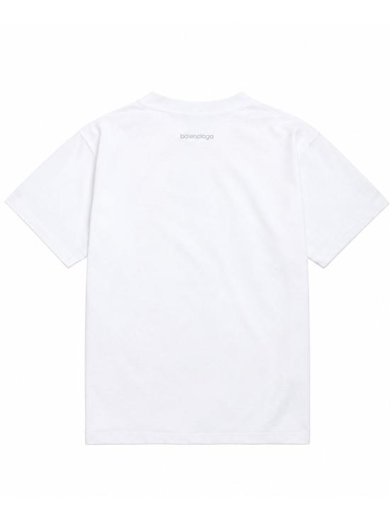 26FW 발렌시아가 바디스 미디움 핏 티셔츠 764235 TUVO79000 WHITE - BALENCIAGA