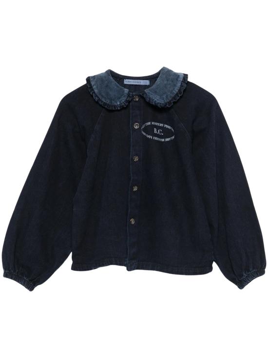 26FW [키즈] 보보쇼즈 셔츠 B226AC024 401 DENIM BLUE