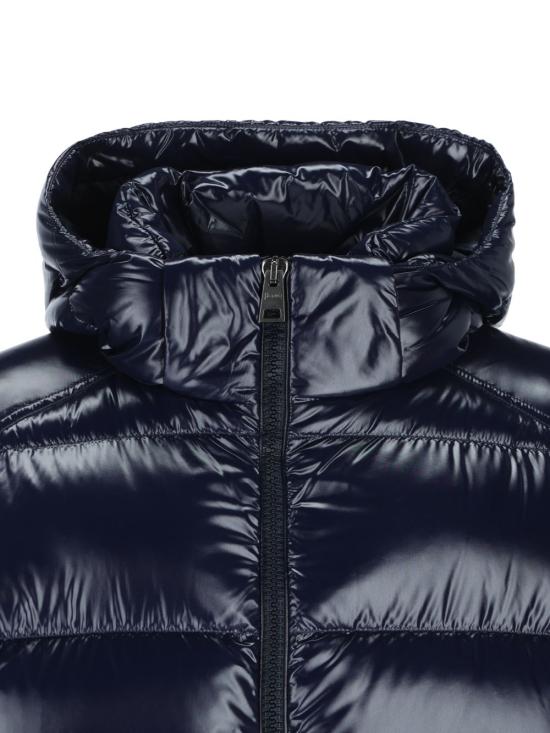 26FW 에르노 마야 후드 쇼트 다운 재킷 PI001416U 129739200 BLUE - HERNO