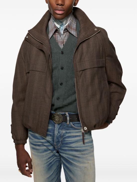 26FW 아크네 스튜디오 스웨터 A90740 AHB BROWN BLACK - ACNE STUDIOS