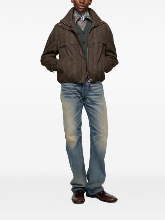26FW 아크네 스튜디오 스웨터 A90740 AHB BROWN BLACK - ACNE STUDIOS