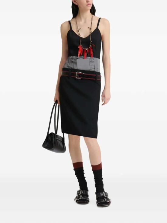 26FW 마르니 원피스 ABMA1625QUUTWA68 00N99 BLACK - MARNI