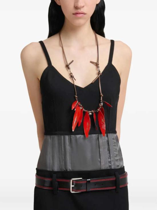 26FW 마르니 원피스 ABMA1625QUUTWA68 00N99 BLACK - MARNI