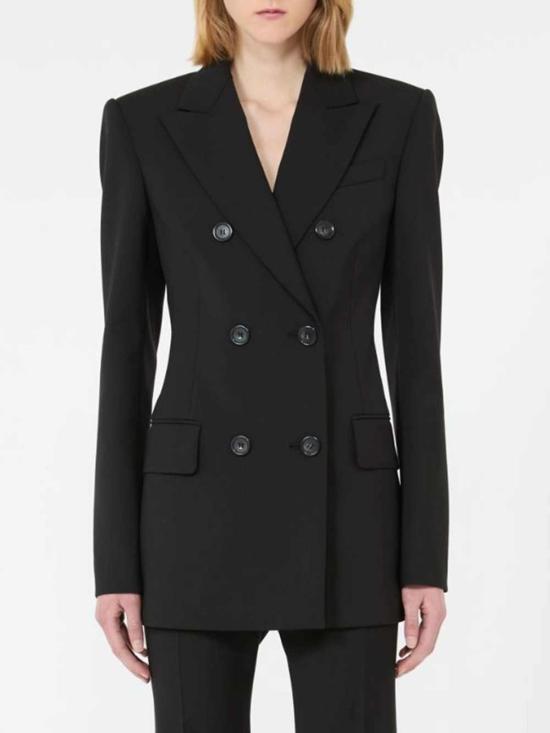 26FW 스포트막스 수트 자켓 2622046041600 004 NERO - SPORTMAX