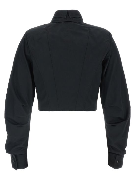 26FW 엘리자베타프랜치 블라우스/셔츠 뷔스티에 셔츠 셔츠와 블라우스 블랙 - ELISABETTA FRANCHI